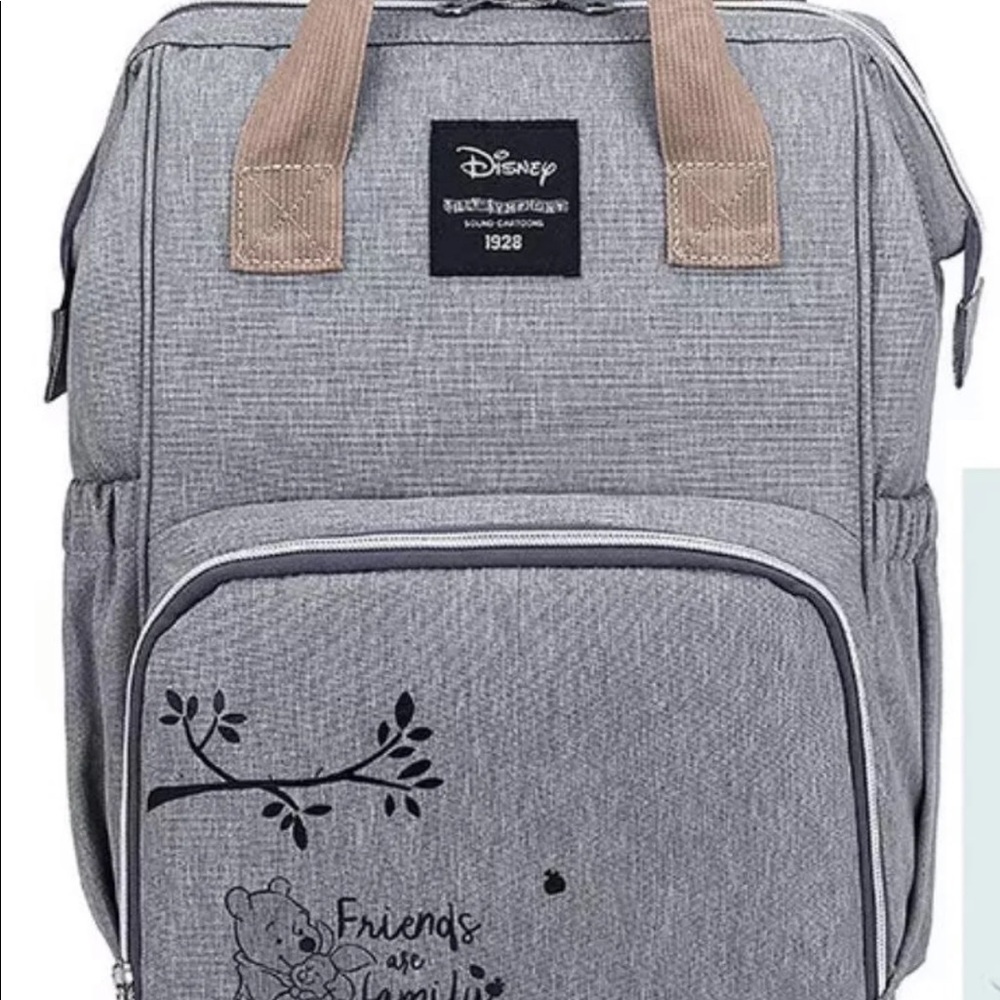 Disney Winnie The Pooh Bear Mommy Diaper Backpack - Picture 4 of 8